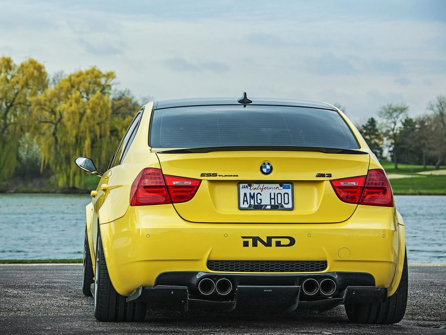  BMW M3 Sedan Dakar Yellow by IND Distribution 2013 года  (фото 11 из 12)